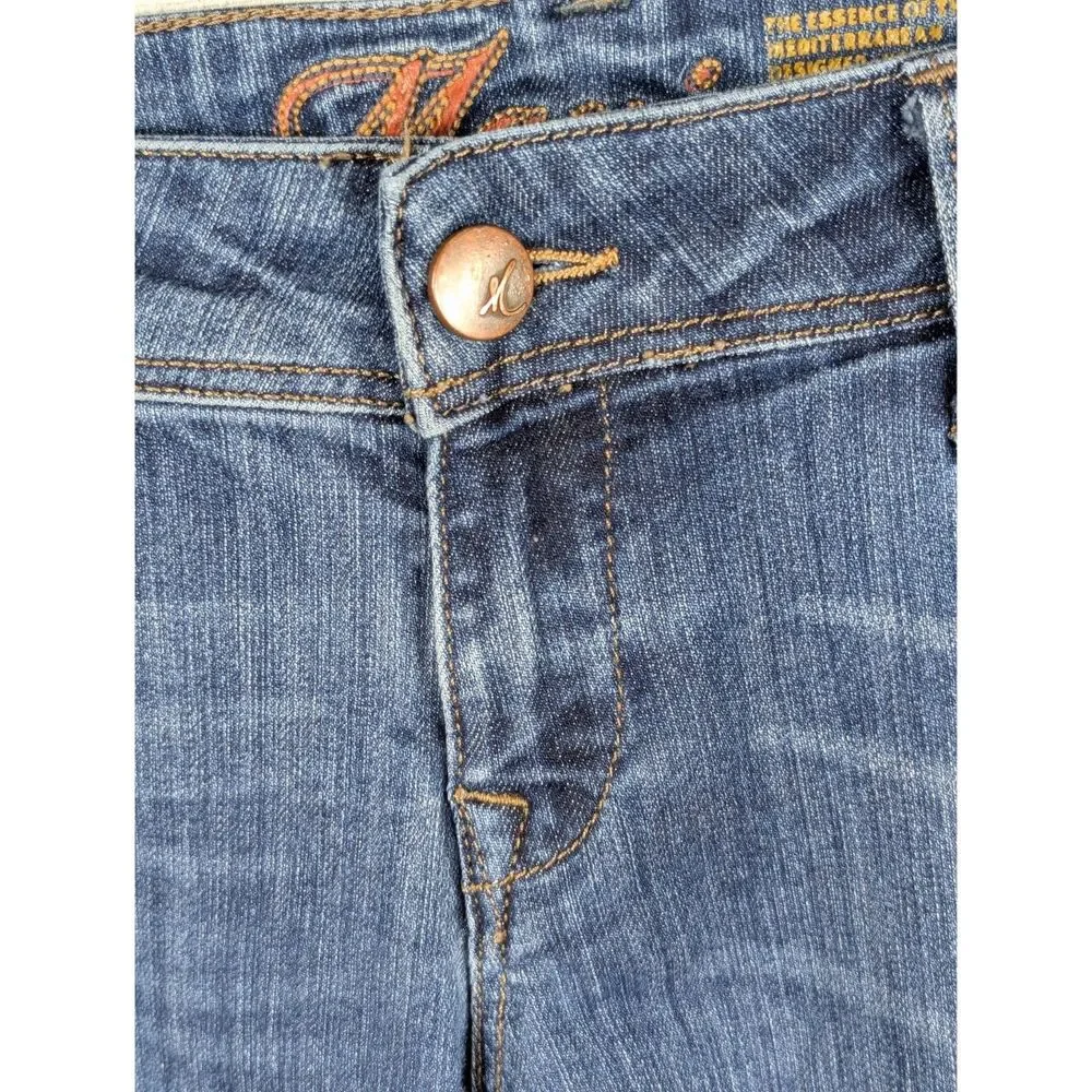 Mavi Bella Low Rise Skinny Boot Jeans Blue Women's Size 28